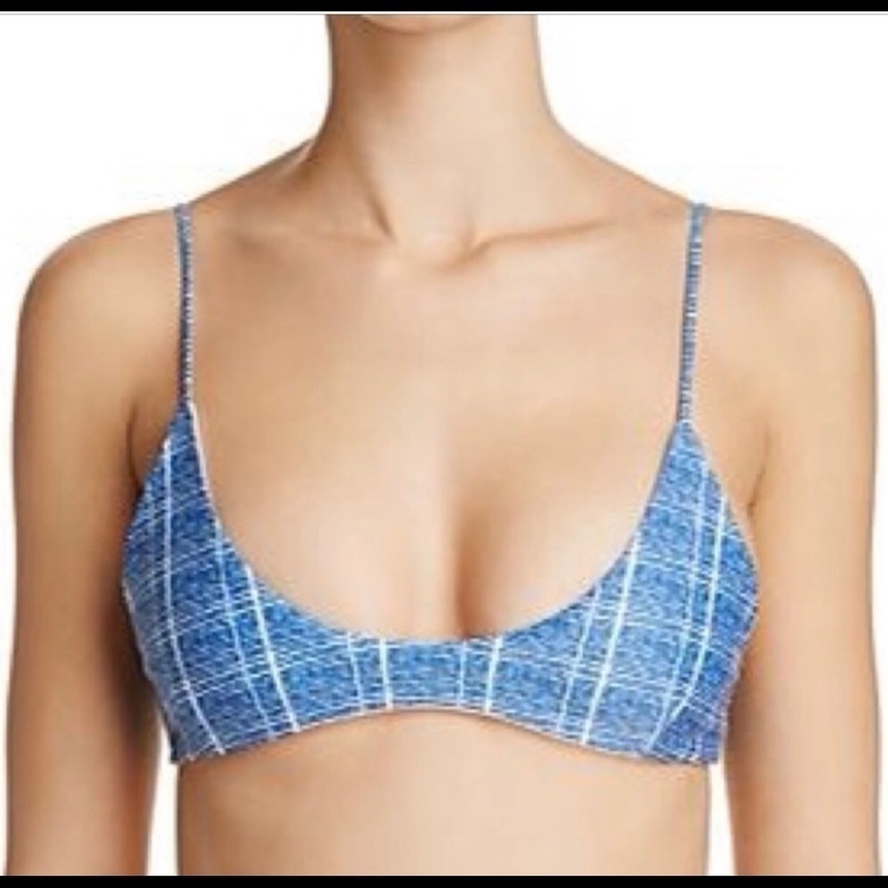 Tavik Nahla triangle top-Off the Grid Pacific Blue